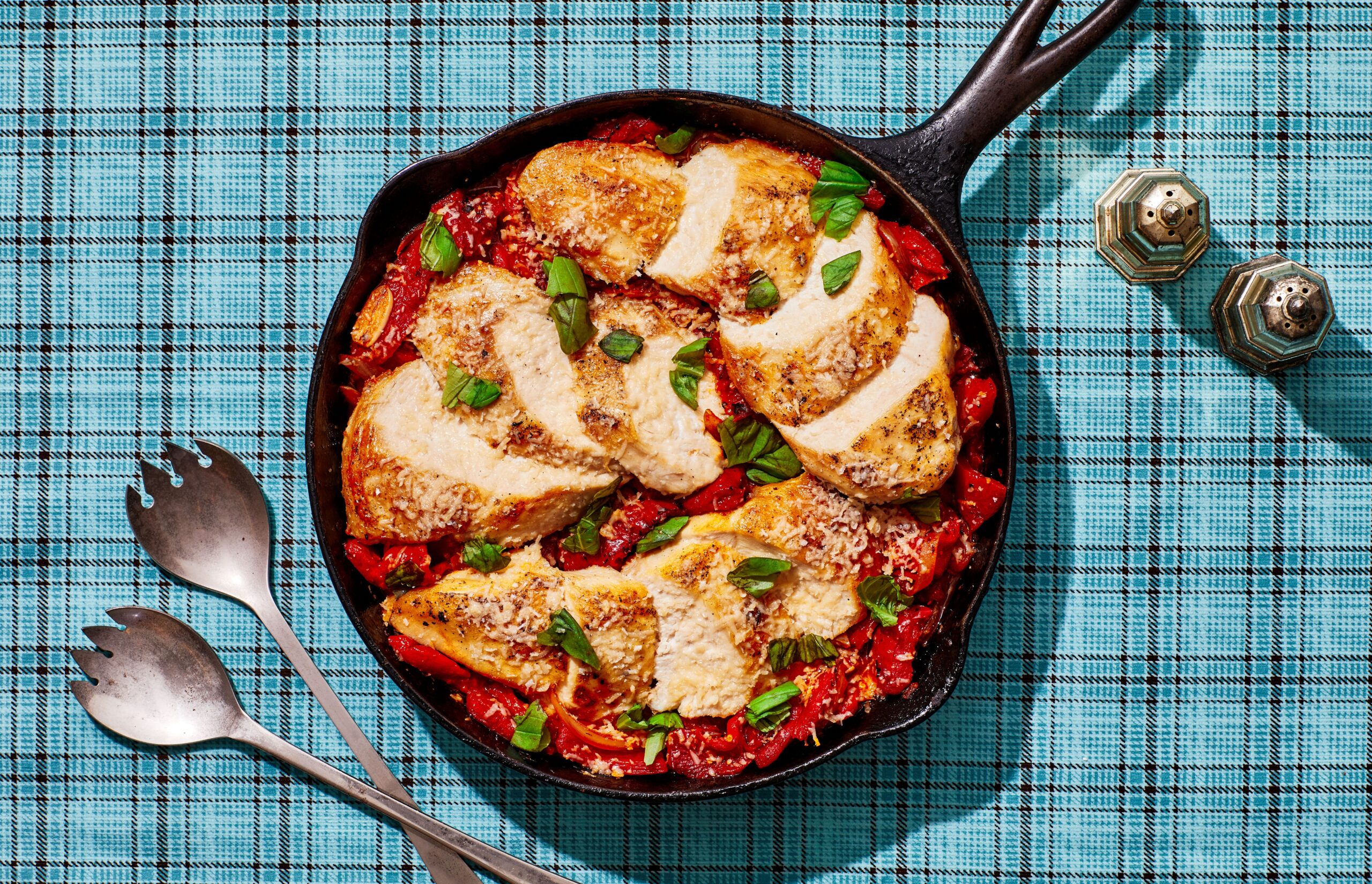 skillet-chicken-with-tangy-sweet-peperonata