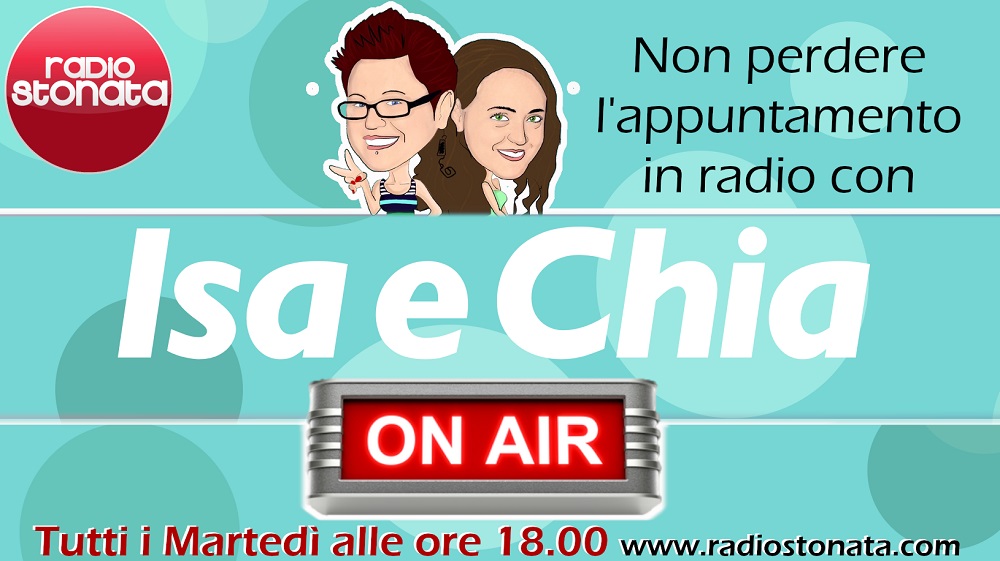 Isa e Chia On Air, ogni martedì alle 18 su Radio Stonata: il podcast della puntata del 24/01/23 1 isa-e-chia-on-air,-ogni-martedi-alle-18-su-radio-stonata:-il-podcast-della-puntata-del-24/01/23